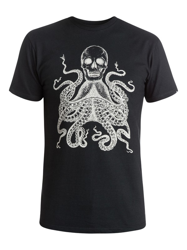 quiksilver, Octoskull T-Shirt, BLACK (kvj0) 0 Octoskull T-Shirt AQYZT03678 Quiksilver