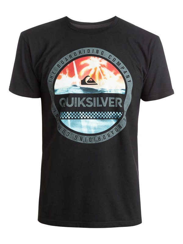 quiksilver, Filled In Modern Fit T-Shirt, BLACK (kvj0) 0 Filled In Modern Fit T-Shirt AQYZT03687 Quiksilver