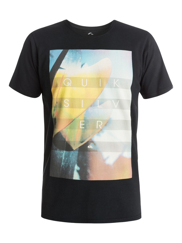 quiksilver, Hoyo Fins Modern Fit T-Shirt, BLACK (kvj0) 0 Hoyo Fins Modern Fit T-Shirt AQYZT03688 Quiksilver