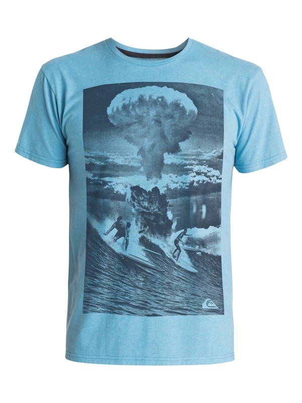 quiksilver, Sunset Blast Modern Fit T-Shirt, NIAGARA HEATHER (bkth) 0 Sunset Blast Modern Fit T-Shirt AQYZT03689 Quiksilver