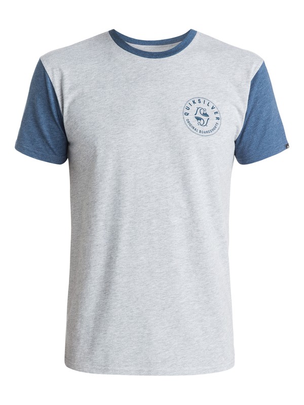 quiksilver, Hub Caps Modern Fit T-Shirt, ATHLETIC HEATHER (sgrh) 0 Hub Caps Modern Fit T-Shirt AQYZT03710 Quiksilver