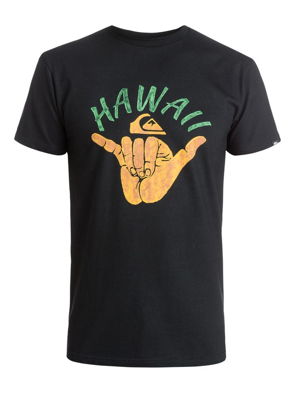 quiksilver, Shaka Brah T-Shirt, BLACK (kvj0) 0 Shaka Brah T-Shirt AQYZT03730 Quiksilver