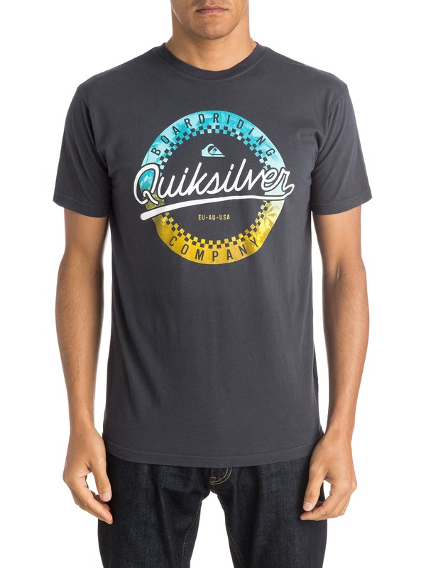 quiksilver, Iced Donut T-Shirt, TARMAC (kta0) 0 Iced Donut T-Shirt AQYZT03776 Quiksilver