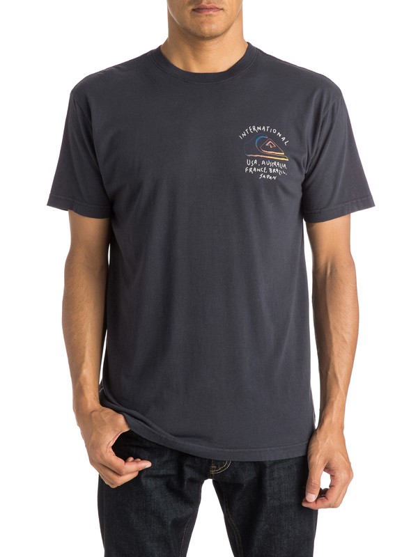 quiksilver, World Force Modern Fit Tee, TARMAC (kta0) 0 World Force Modern Fit Tee AQYZT03778 Quiksilver