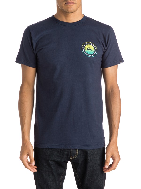 quiksilver, Check Me Out Tee, NAVY BLAZER (byj0) 0 Check Me Out Tee AQYZT03792 Quiksilver