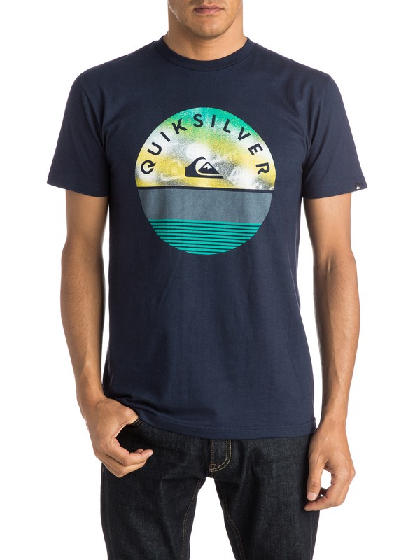 quiksilver, Extinguished Tee, NAVY BLAZER (byj0) 0 Extinguished Tee AQYZT03797 Quiksilver