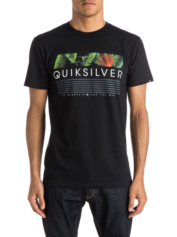 quiksilver, Line Up Tee, NAVY BLAZER (byj0) 0 Line Up Tee AQYZT03799 Quiksilver