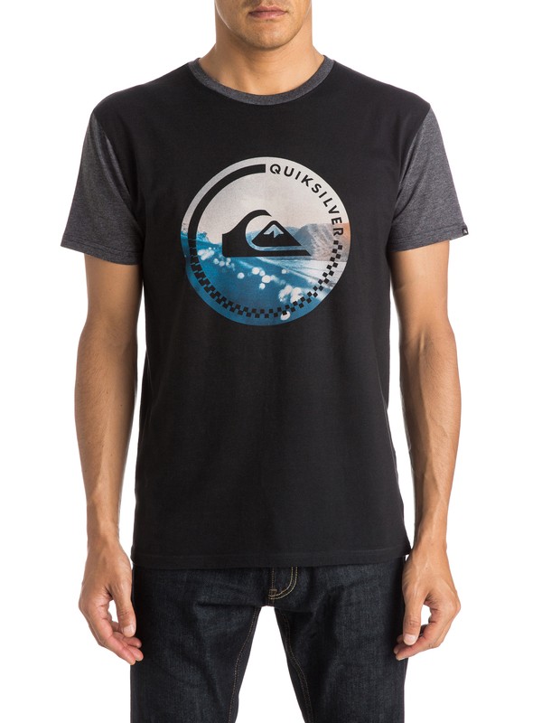 quiksilver, More Core Modern Fit Tee, BLACK (kvj0) 0 More Core Modern Fit Tee AQYZT03819 Quiksilver