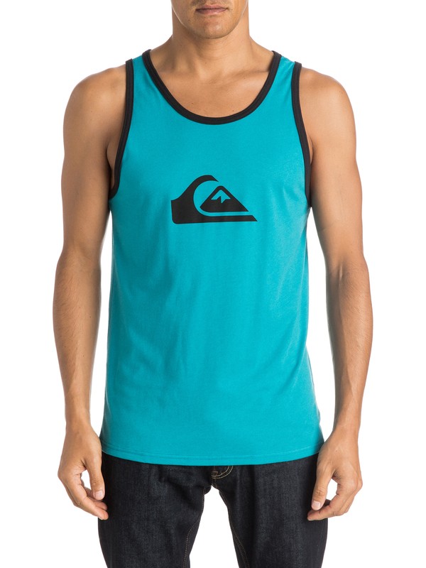 quiksilver, Everyday MW Tank, BISCAY BAY (bpw0) 0 Everyday MW Tank AQYZT03826 Quiksilver