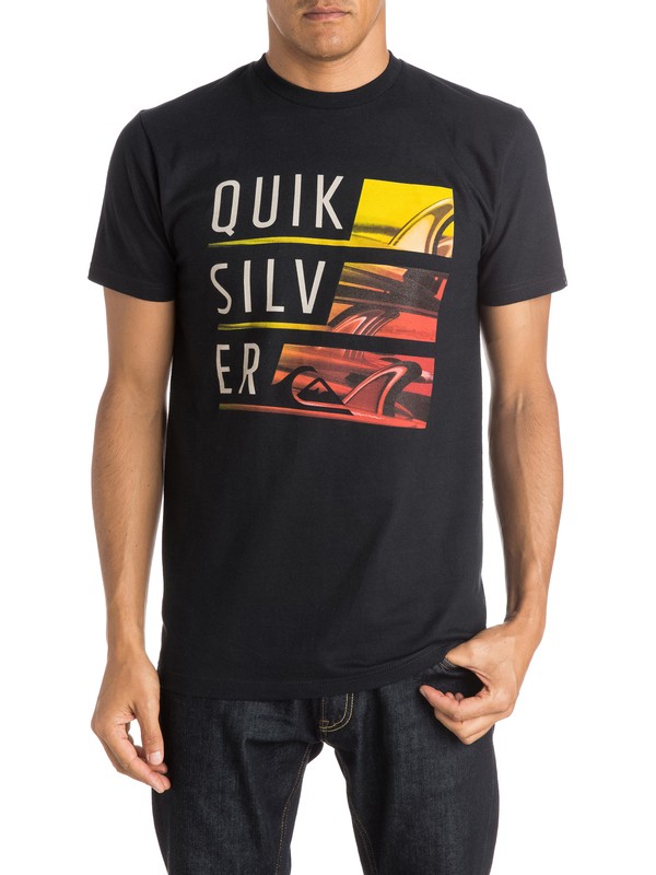 quiksilver, Word Up T-Shirt, BLACK (kvj0) 0 Word Up T-Shirt AQYZT04011 Quiksilver
