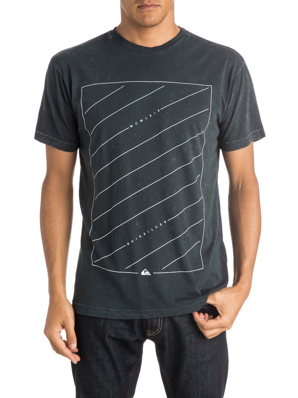 quiksilver, Wonky T-Shirt, TARMAC (kta0) 0 Wonky T-Shirt AQYZT04020 Quiksilver