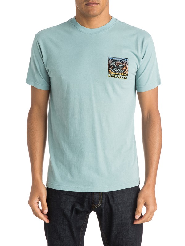 quiksilver, Planets T-Shirt, TOURMALINE (bhj0) 0 Planets T-Shirt AQYZT04024 Quiksilver