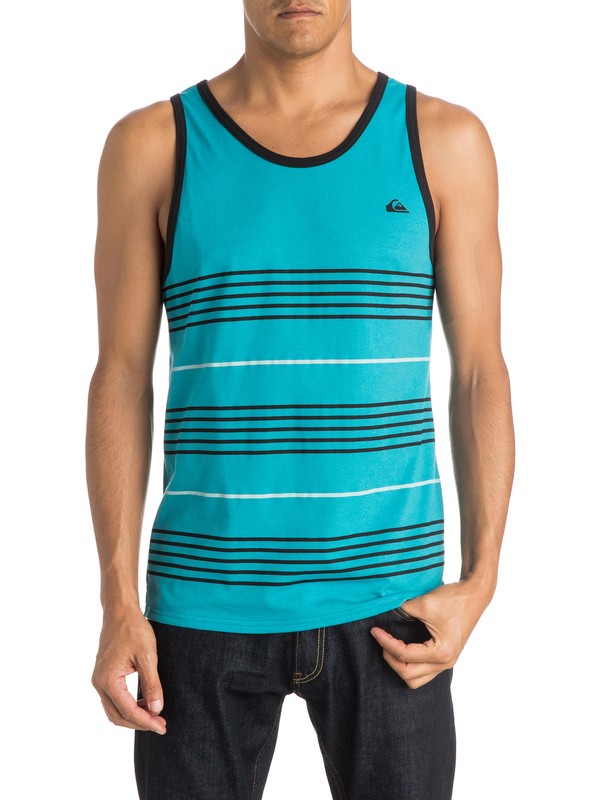 quiksilver, Synergy Tank, BISCAY BAY (bpw0) 0 Synergy Tank AQYZT04050 Quiksilver