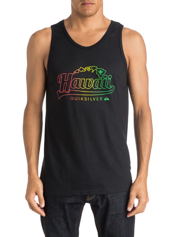 quiksilver, Shootz Tank, BLACK (kvj0) 0 Shootz Tank AQYZT04060 Quiksilver