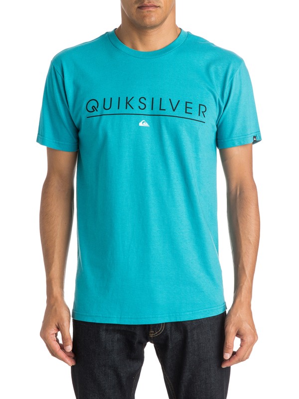 quiksilver, Beeliner T-Shirt, BISCAY BAY (bpw0) 0 Beeliner T-Shirt AQYZT04087 Quiksilver