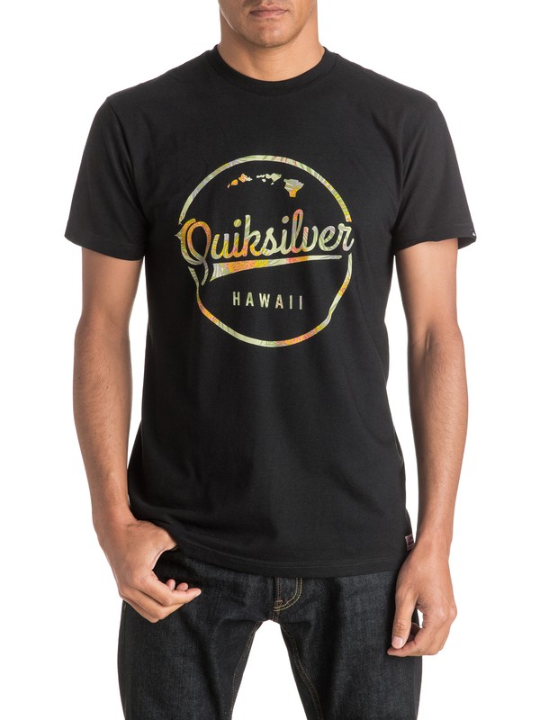 quiksilver, Hula Bula T-Shirt, BLACK (kvj0) 0 Hula Bula T-Shirt AQYZT04090 Quiksilver