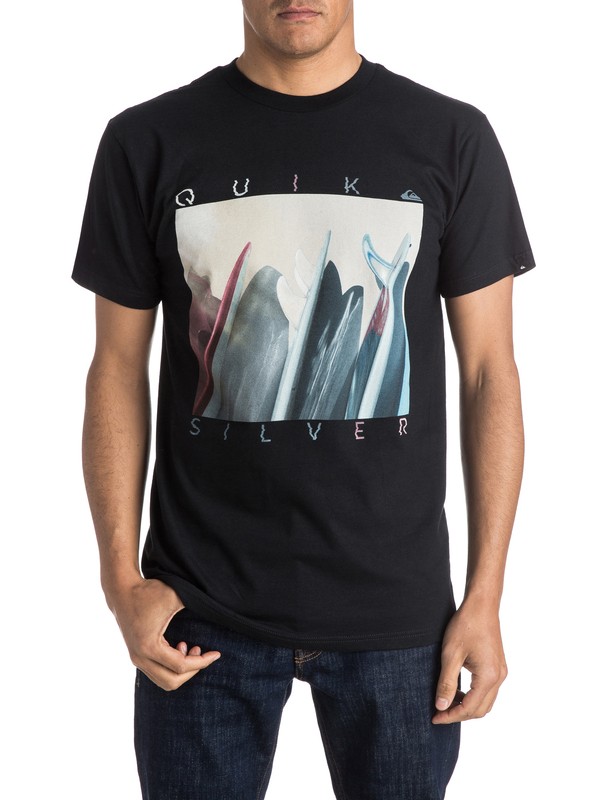 quiksilver, Mug Shot Tee, BLACK (kvj0) 0 Mug Shot Tee AQYZT04105 Quiksilver