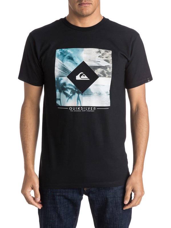quiksilver, Camiseta Diamond Days, BLACK (kvj0) 0 Camiseta Diamond Days AQYZT04106 Quiksilver