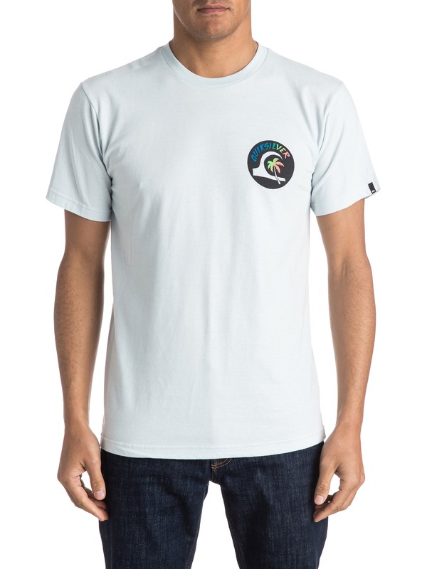 quiksilver, Hot Spot Tee, BALLAD BLUE (bej0) 0 Hot Spot Tee AQYZT04109 Quiksilver
