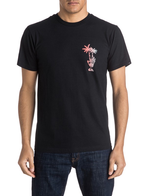 quiksilver, Fool Retina Tee, BLACK (kvj0) 0 Fool Retina Tee AQYZT04110 Quiksilver