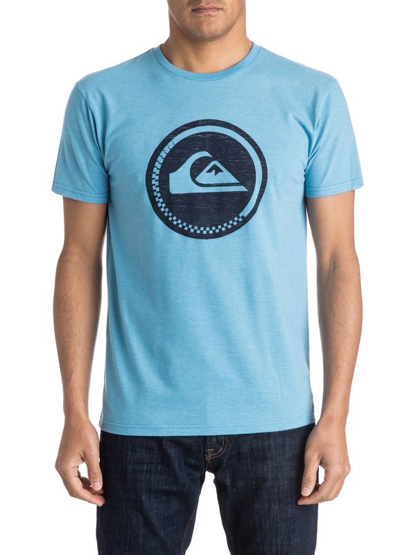 quiksilver, Active Revo Tee, NIAGARA HEATHER (bkth) 0 Active Revo Tee AQYZT04121 Quiksilver