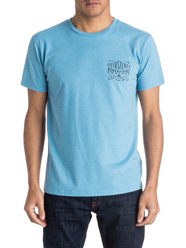 quiksilver, Camiseta Old City, NIAGARA HEATHER (bkth) 0 Camiseta Old City AQYZT04123 Quiksilver