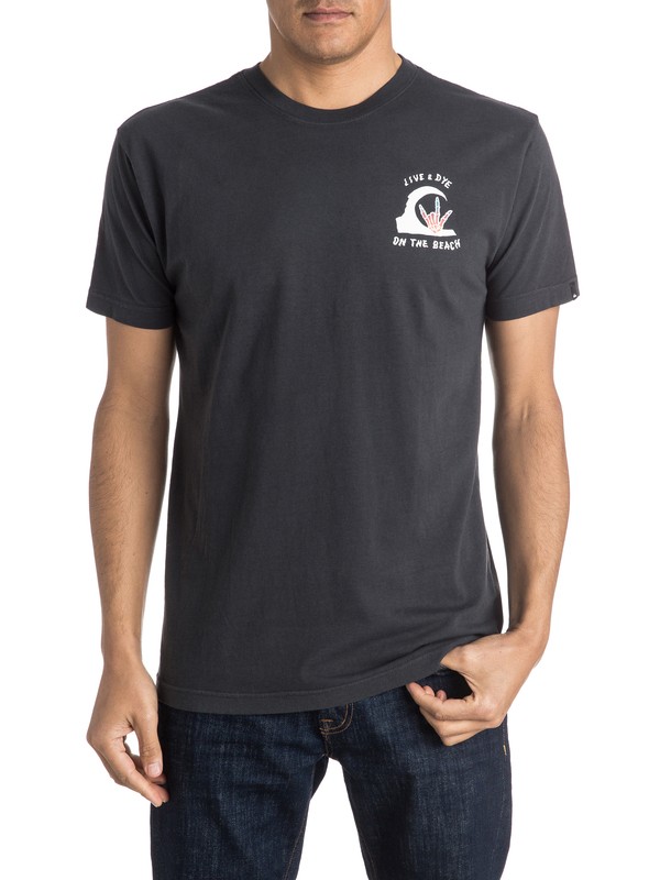 quiksilver, Bomba Tee, TARMAC (kta0) 0 Bomba Tee AQYZT04130 Quiksilver