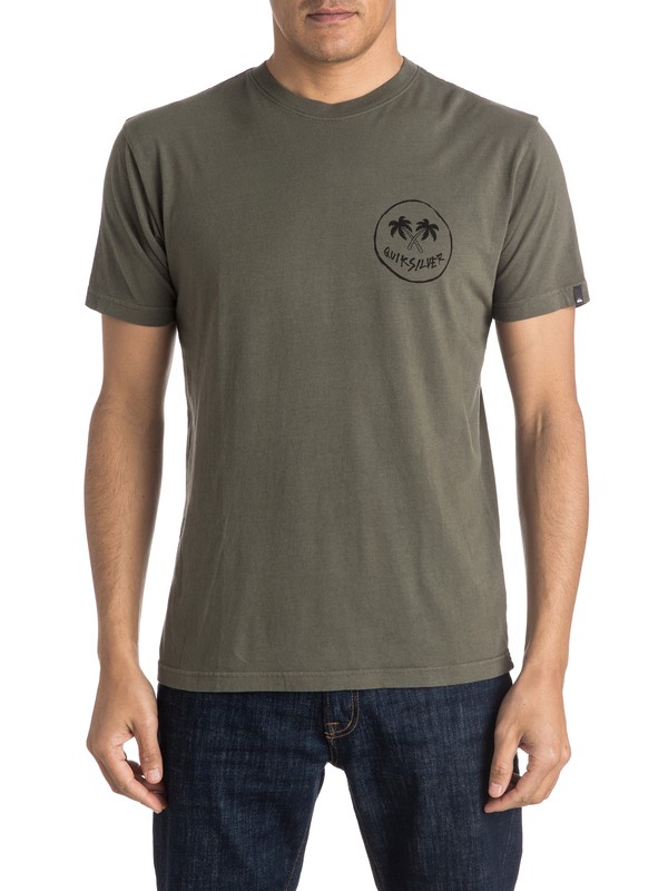 quiksilver, Reaper Island Tee, BELUGA (kry0) 0 Reaper Island Tee AQYZT04131 Quiksilver