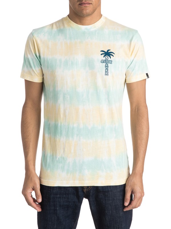 quiksilver, Boneyard Tee, BLUE FISH (bgz0) 0 Boneyard Tee AQYZT04136 Quiksilver