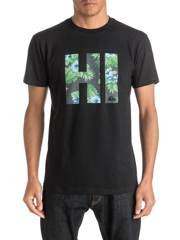 quiksilver, HI FROM HAWAII MT0, BLACK (kvj0) 0 HI FROM HAWAII MT0 AQYZT04155 Quiksilver