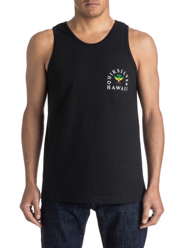 quiksilver, On The Rock Tank, BLACK (kvj0) 0 On The Rock Tank AQYZT04212 Quiksilver