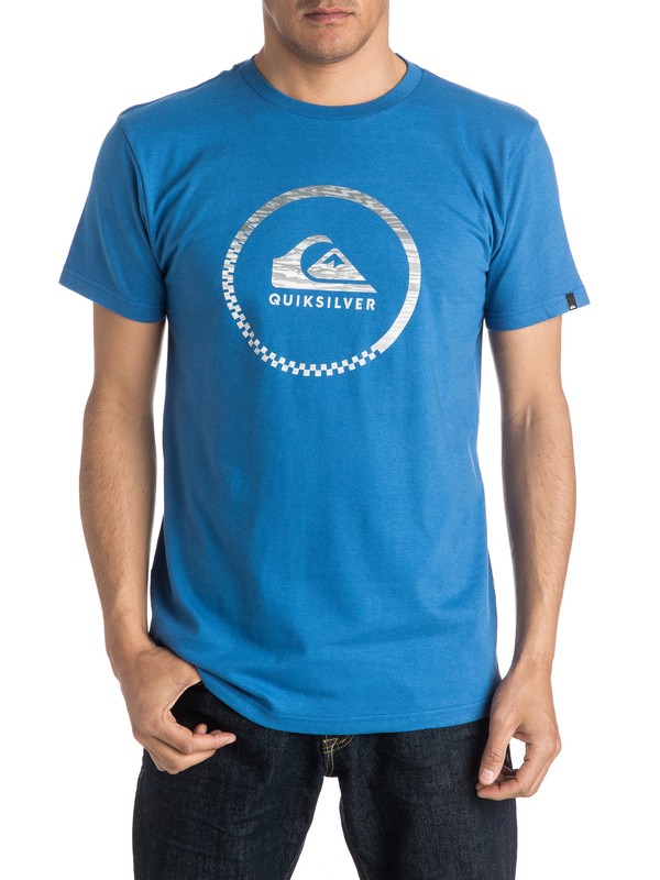 quiksilver, Slash Active Tee, STAR SAPPHIRE (bnj0) 0 Slash Active Tee AQYZT04279 Quiksilver