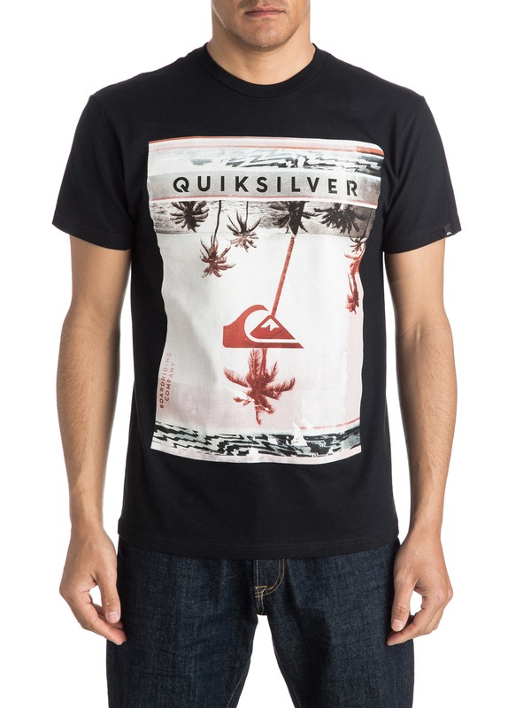 quiksilver, Hungup Tee, BLACK (kvj0) 0 Hungup Tee AQYZT04291 Quiksilver