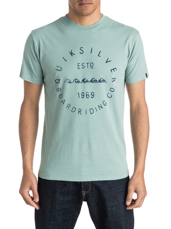 quiksilver, Evolution Tee, CHINOIS GREEN (gkb0) 0 Evolution Tee AQYZT04309 Quiksilver