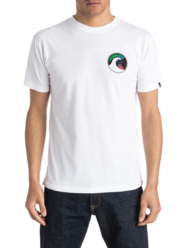 quiksilver, Parad Tee, WHITE (wbb0) 0 Parad Tee AQYZT04314 Quiksilver