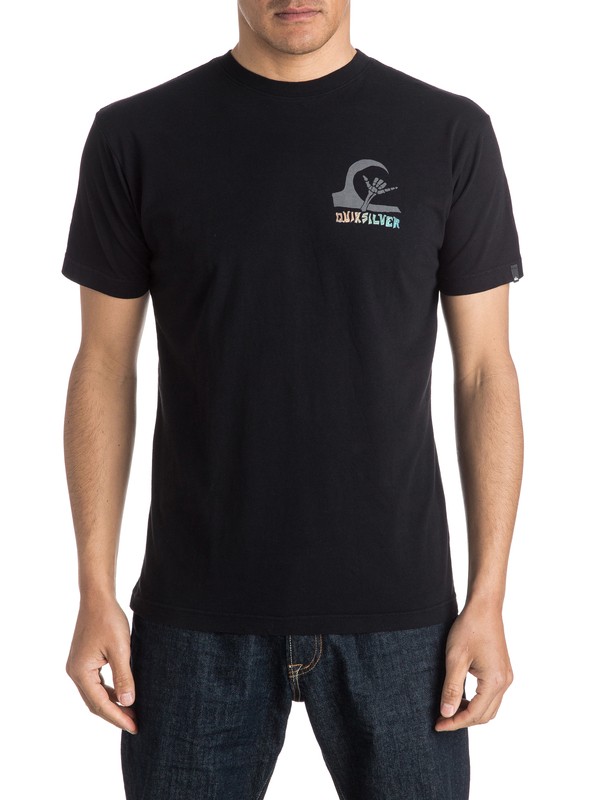 quiksilver, Dark Side Tee, BLACK (kvj0) 0 Dark Side Tee AQYZT04315 Quiksilver