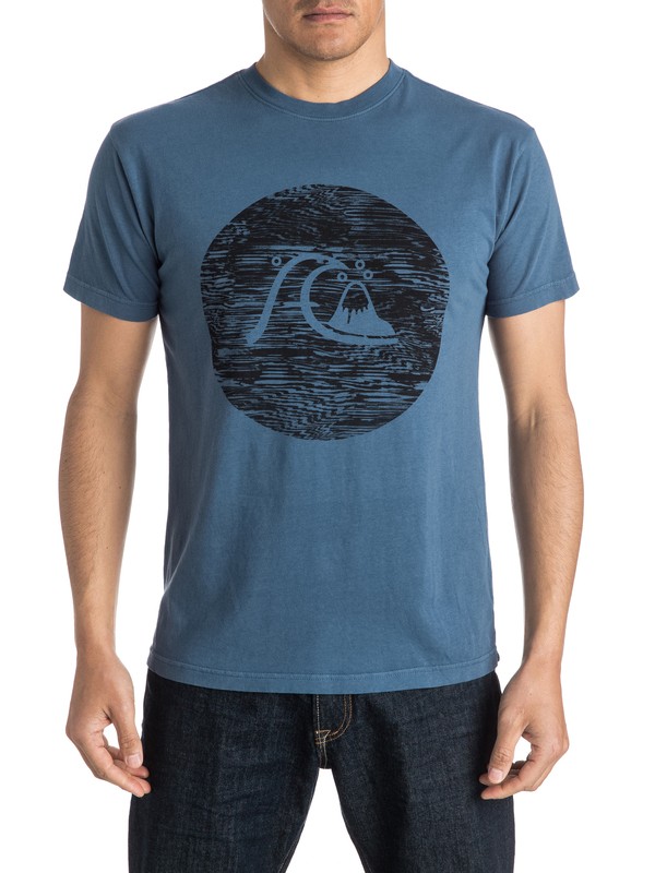 quiksilver, Tribe Tee, DARK DENIM (brq0) 0 Tribe Tee AQYZT04316 Quiksilver