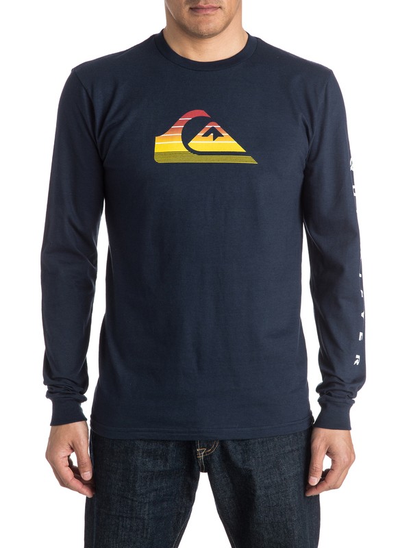 quiksilver, Camiseta Manga Larga Milk Money, NAVY BLAZER (byj0) 0 Camiseta Manga Larga Milk Money AQYZT04340 Quiksilver