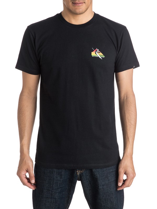 quiksilver, Eddie Petro Tee, BLACK (kvj0) 0 Eddie Petro Tee AQYZT04349 Quiksilver