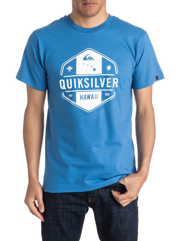 quiksilver, State 808 Tee, STAR SAPPHIRE (bnj0) 0 State 808 Tee AQYZT04363 Quiksilver