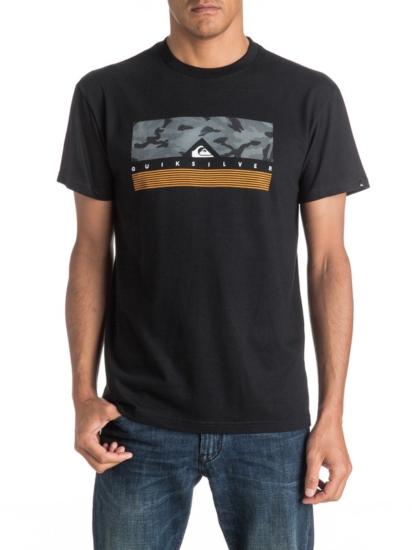 quiksilver, Camiseta Jungle Box, BLACK (kvj0) 0 Camiseta Jungle Box AQYZT04401 Quiksilver