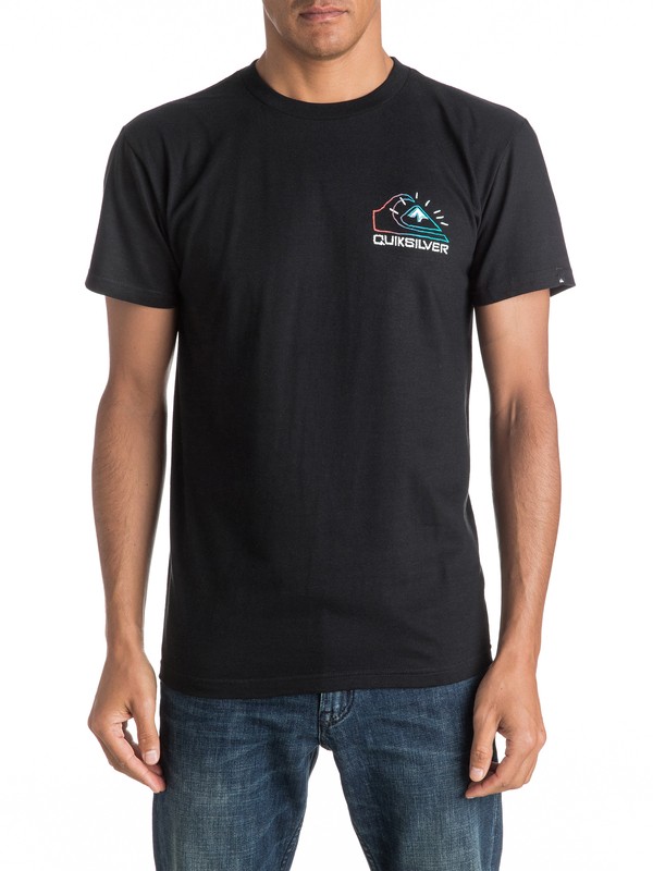 quiksilver, Camiseta Damn Time, BLACK (kvj0) 0 Camiseta Damn Time AQYZT04408 Quiksilver