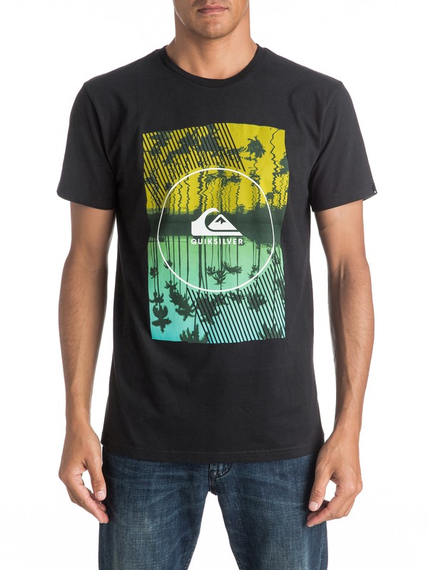 quiksilver, Mirror - T-Shirt, BLACK (kvj0) 0 Mirror - T-Shirt AQYZT04420 Quiksilver