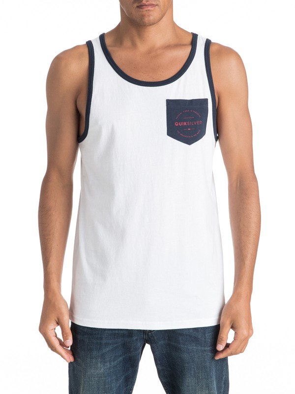 quiksilver, Fester - Vest, WHITE (wbb0) 0 Fester - Vest AQYZT04453 Quiksilver