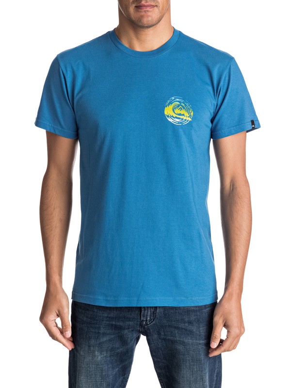 quiksilver, Elementary Tee, VALLARTA BLUE (byh0) 0 Elementary Tee AQYZT04546 Quiksilver