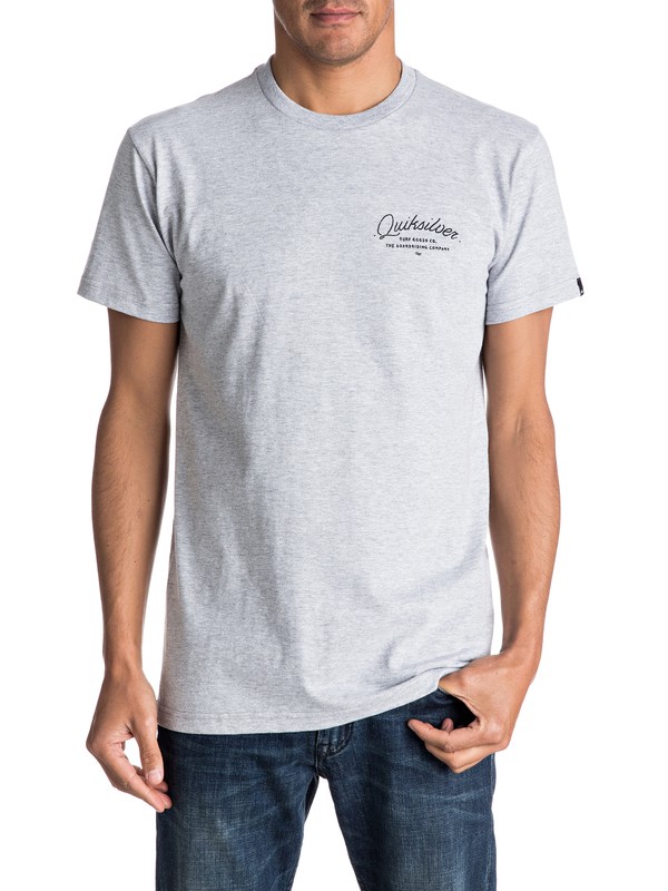 quiksilver, Camiseta Line Up And Down, ATHLETIC HEATHER (sgrh) 0 Camiseta Line Up And Down AQYZT04552 Quiksilver