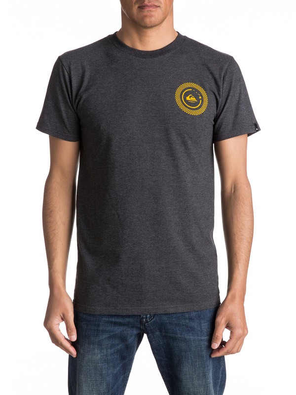 quiksilver, Nino Mano - T-Shirt, CHARCOAL HEATHER (ktah) 0 Nino Mano - T-Shirt AQYZT04580 Quiksilver