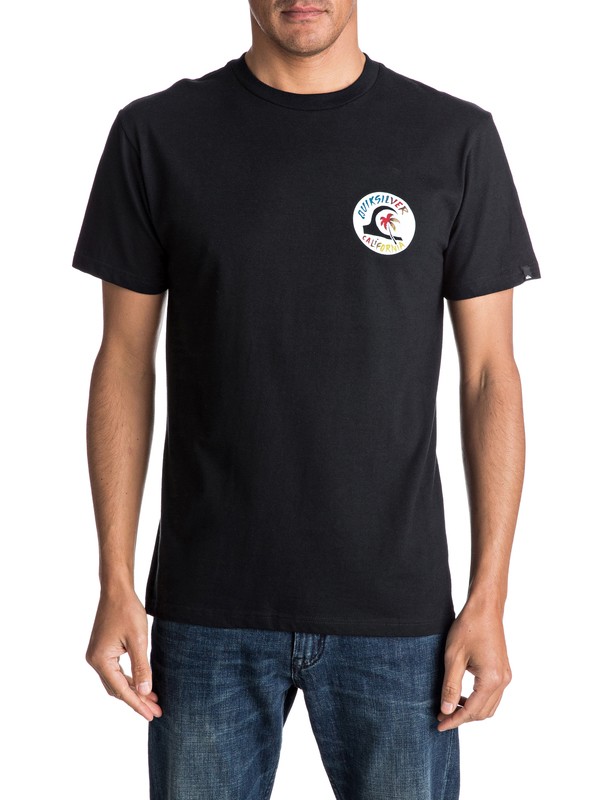quiksilver, Cali Hot Spot Tee, BLACK (kvj0) 0 Cali Hot Spot Tee AQYZT04615 Quiksilver