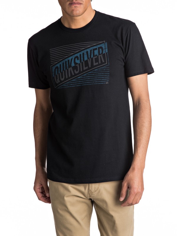 quiksilver, Port Roca Tee, BLACK (kvj0) 0 Port Roca Tee AQYZT04737 Quiksilver