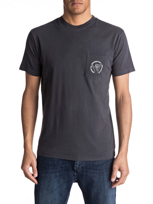 quiksilver, SHAKKA POCKET MJQ, TARMAC (kta0) 0 SHAKKA POCKET MJQ AQYZT04786 Quiksilver